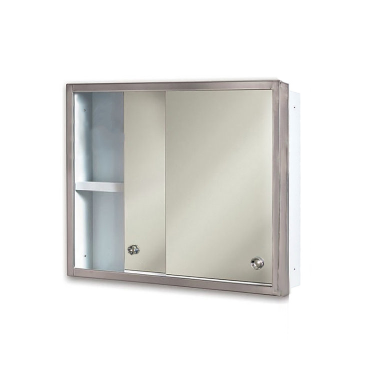 Winston Porter Odelia Recessed Framed 2 Door Medicine & Reviews Wayfair